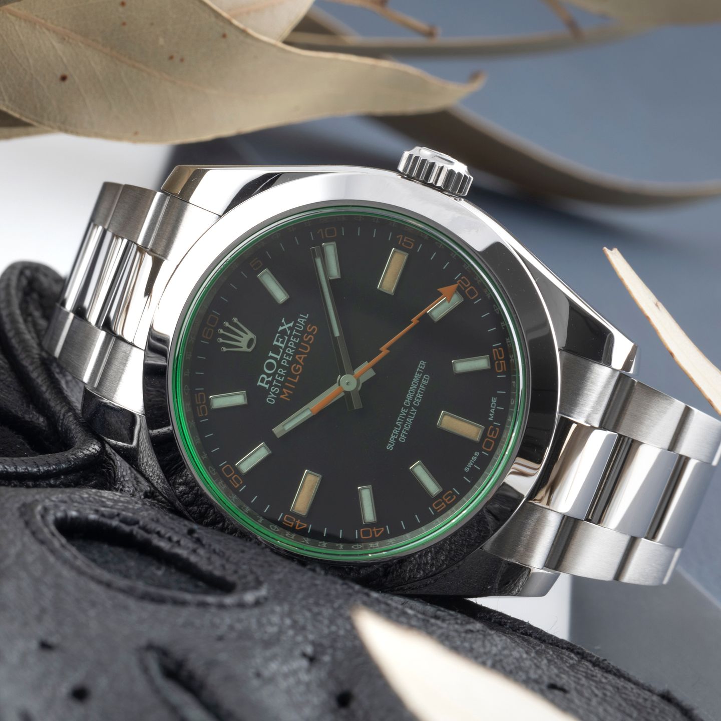Rolex Milgauss 116400GV (Onbekend (willekeurig serienummer)) - 40mm Staal (2/8)