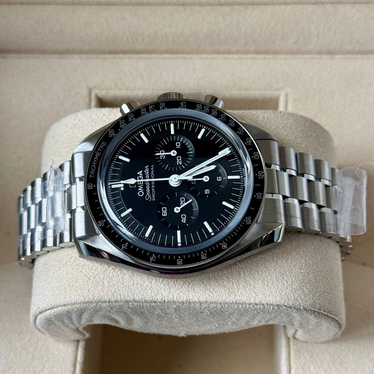 Omega Speedmaster Professional Moonwatch 310.30.42.50.01.002 (2024) - Zwart wijzerplaat 42mm Staal (5/7)