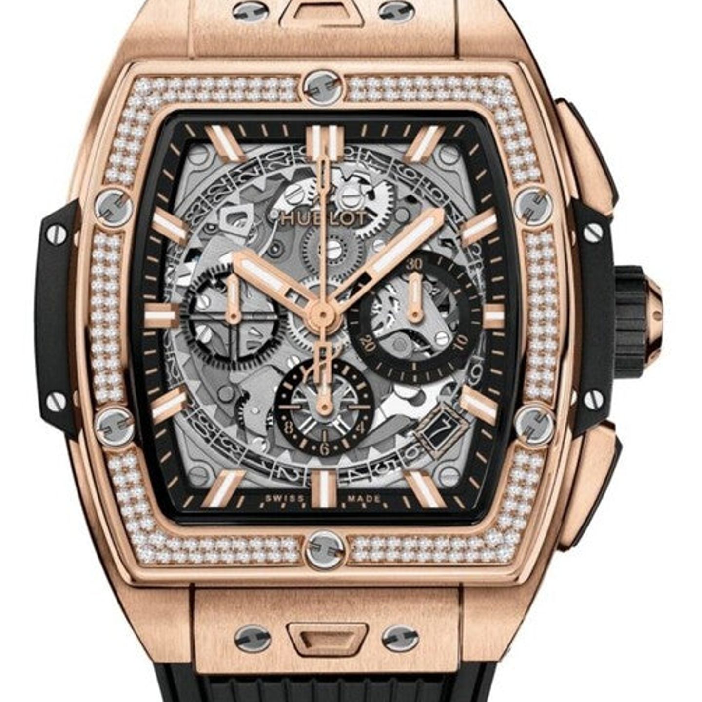 Hublot Spirit of Big Bang 642.OX.0180.RX.1104 (2026) - Transparent dial 42 mm Rose Gold case (1/1)