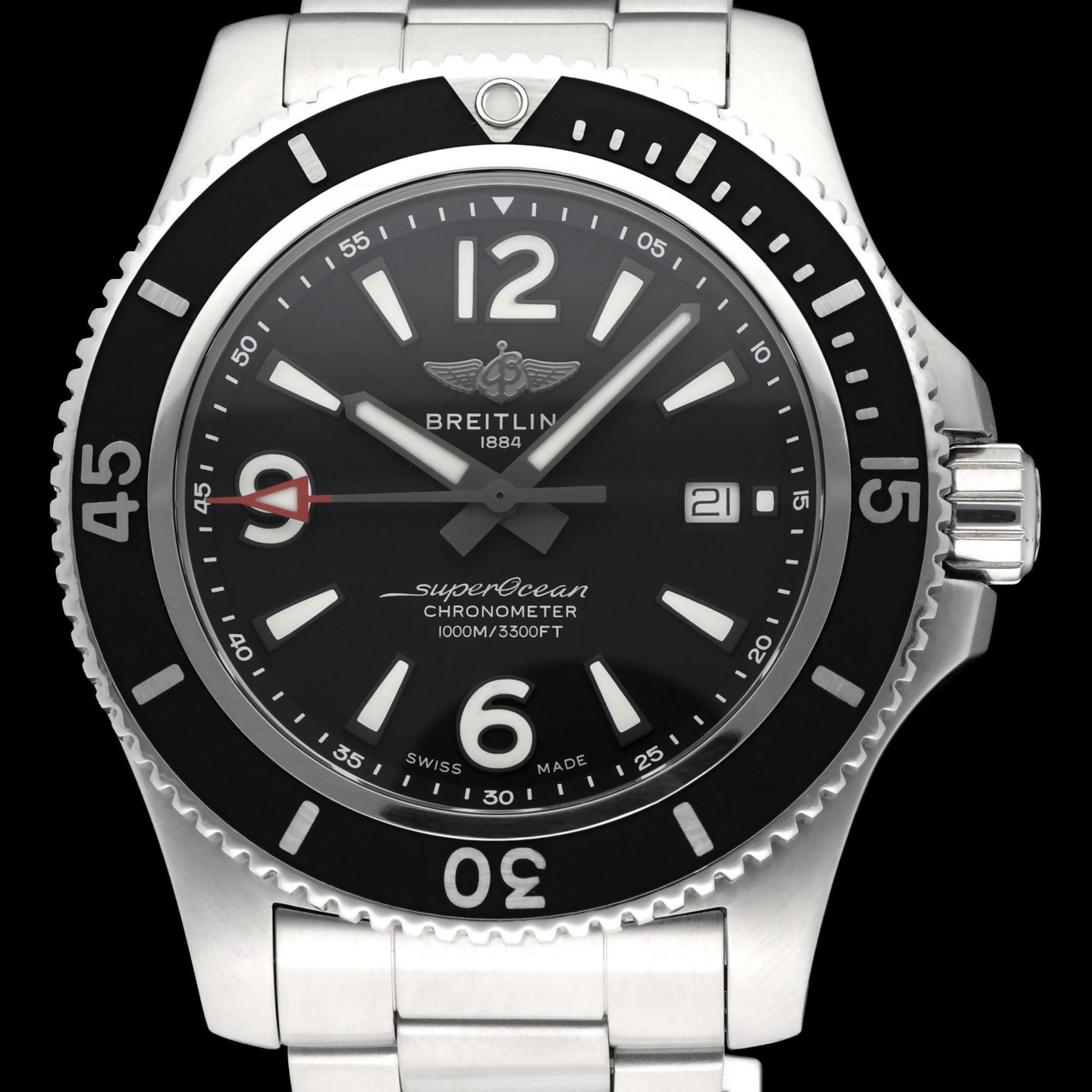 Breitling Superocean 44 A17367 (2022) - Blue dial 44 mm Steel case (1/8)