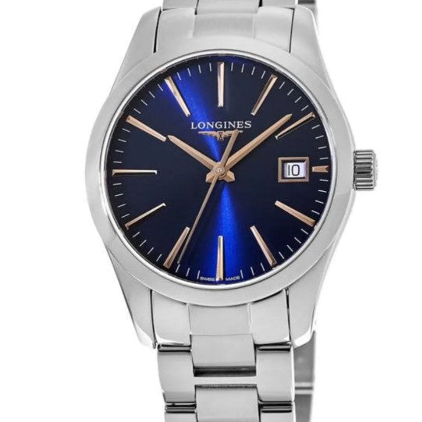 Longines Conquest Classic L2.286.4.92.6 (2024) - Blue dial 30 mm Steel case (1/1)