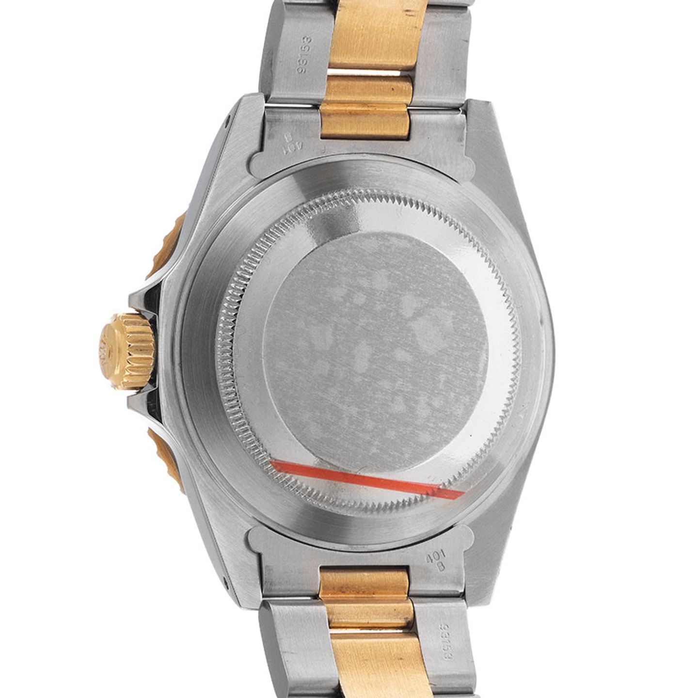 Rolex Submariner Date 16613 (1994) - Zwart wijzerplaat 40mm Goud/Staal (6/8)