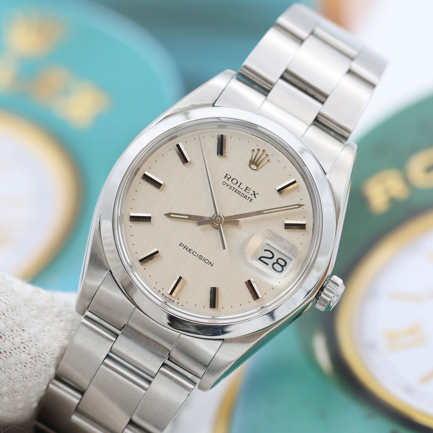 Rolex Oyster Precision 6694 - (3/8)