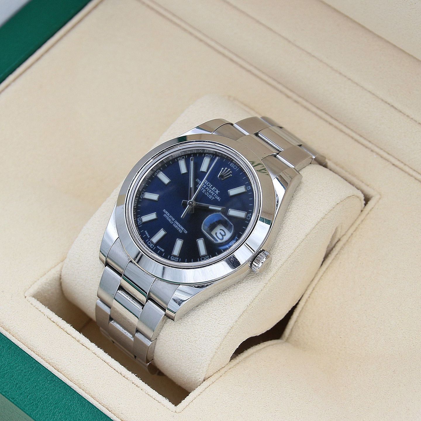 Rolex Datejust II 116300 (Onbekend (willekeurig serienummer)) - 41mm Staal (2/6)