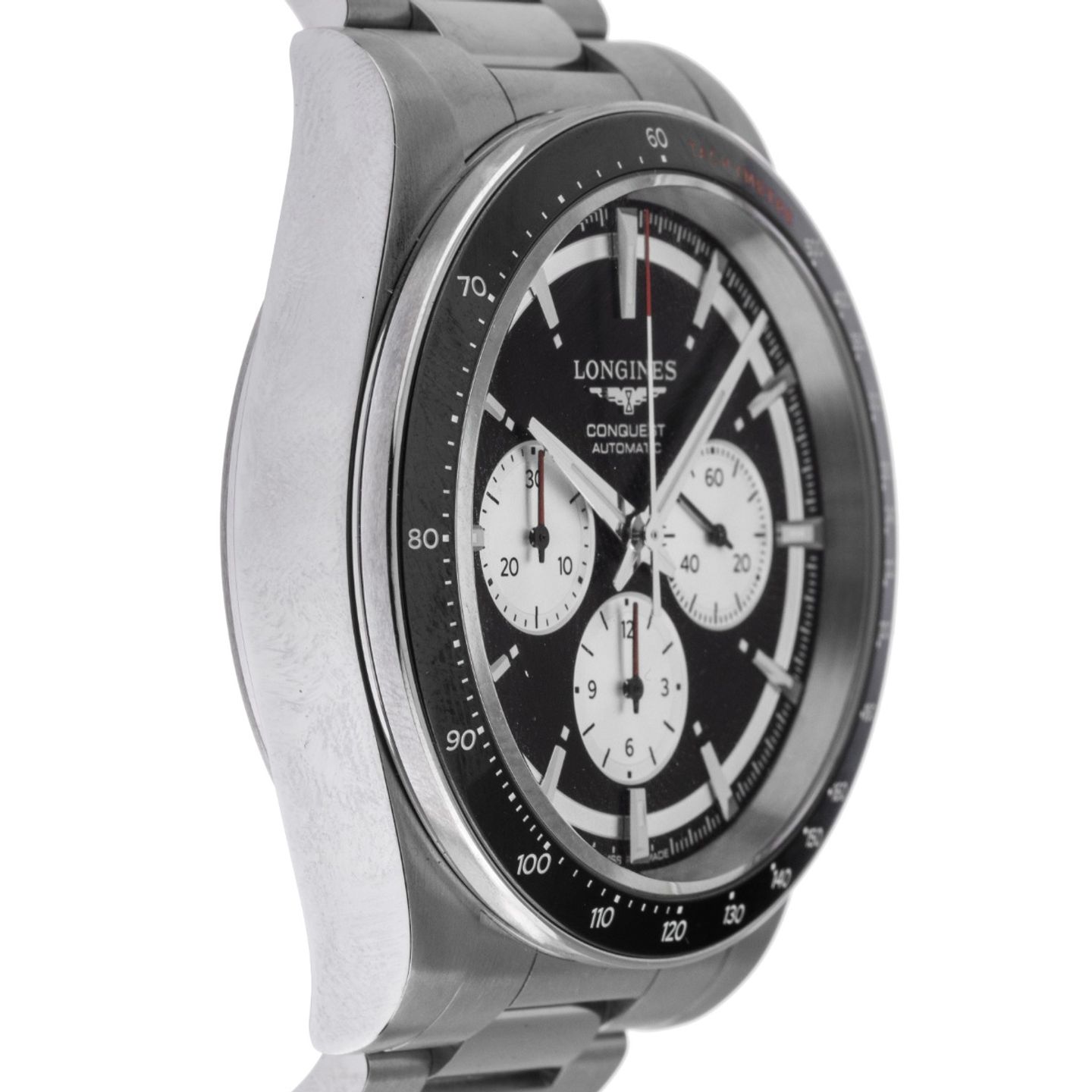 Longines Conquest L3.835.4.52.6 (2025) - Black dial 42 mm Steel case (5/7)