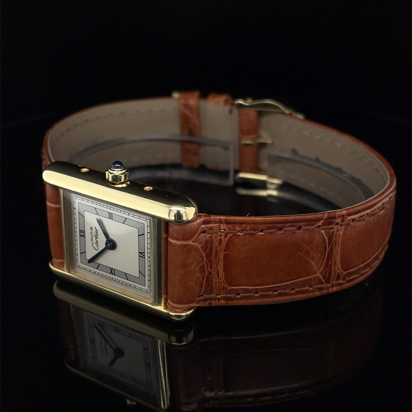 Cartier Tank Vermeil 366001 - (4/8)