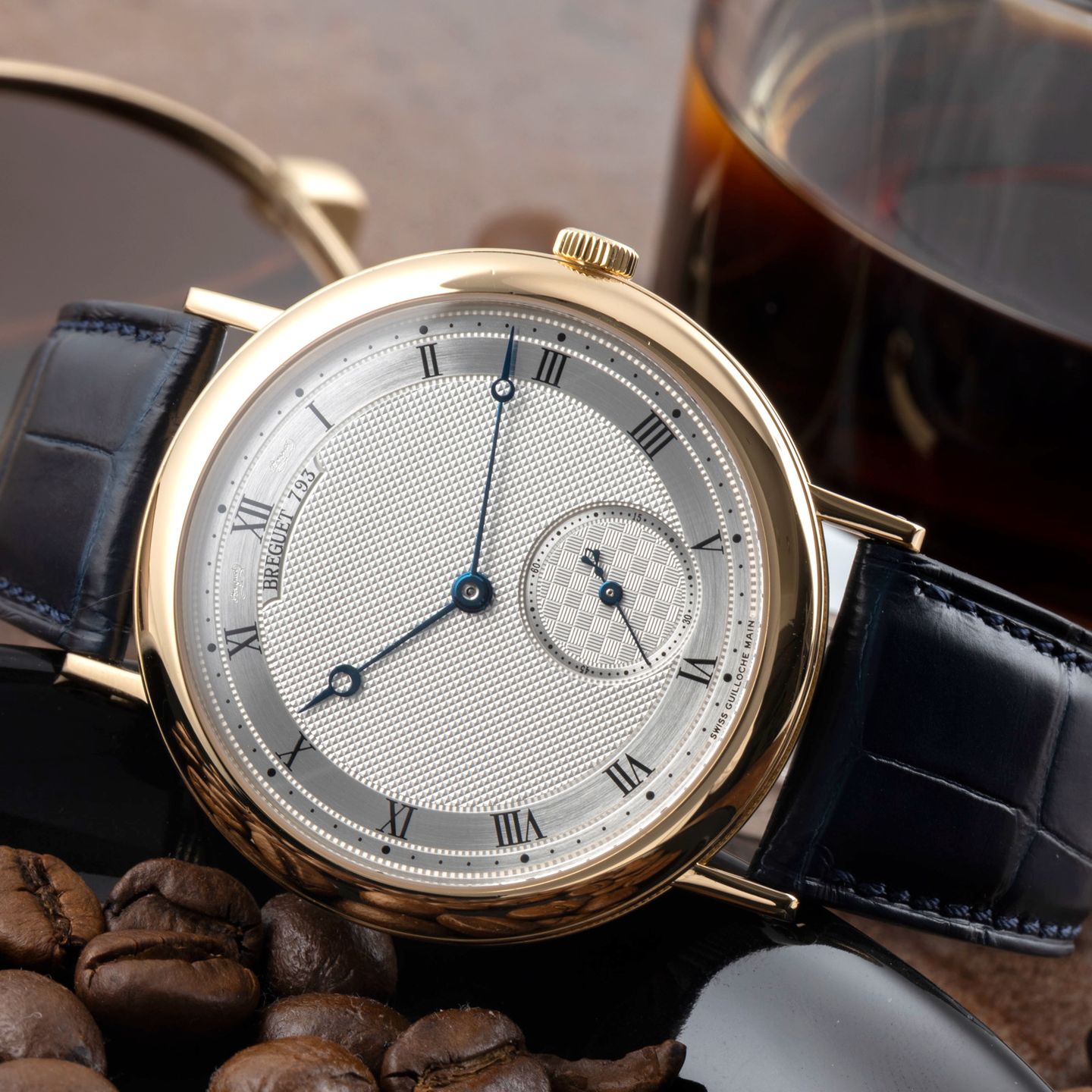 Breguet Classique 5140 (2012) - Zilver wijzerplaat 40mm Geelgoud (2/8)