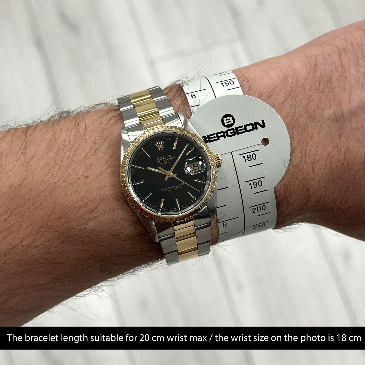 Rolex Oyster Perpetual Date 15203 - (3/8)