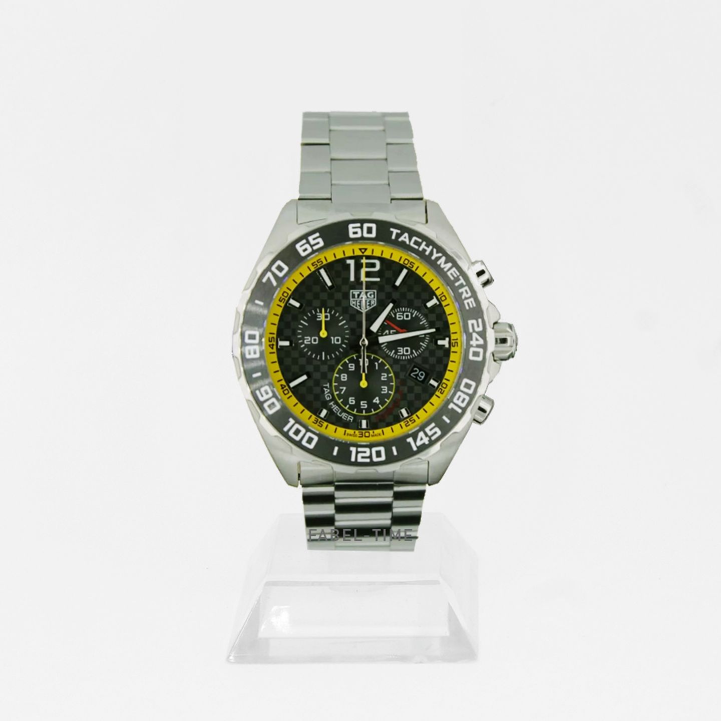 TAG Heuer Formula 1 Quartz CAZ101AC.BA0842 (2024) - Zwart wijzerplaat 43mm Staal (1/1)