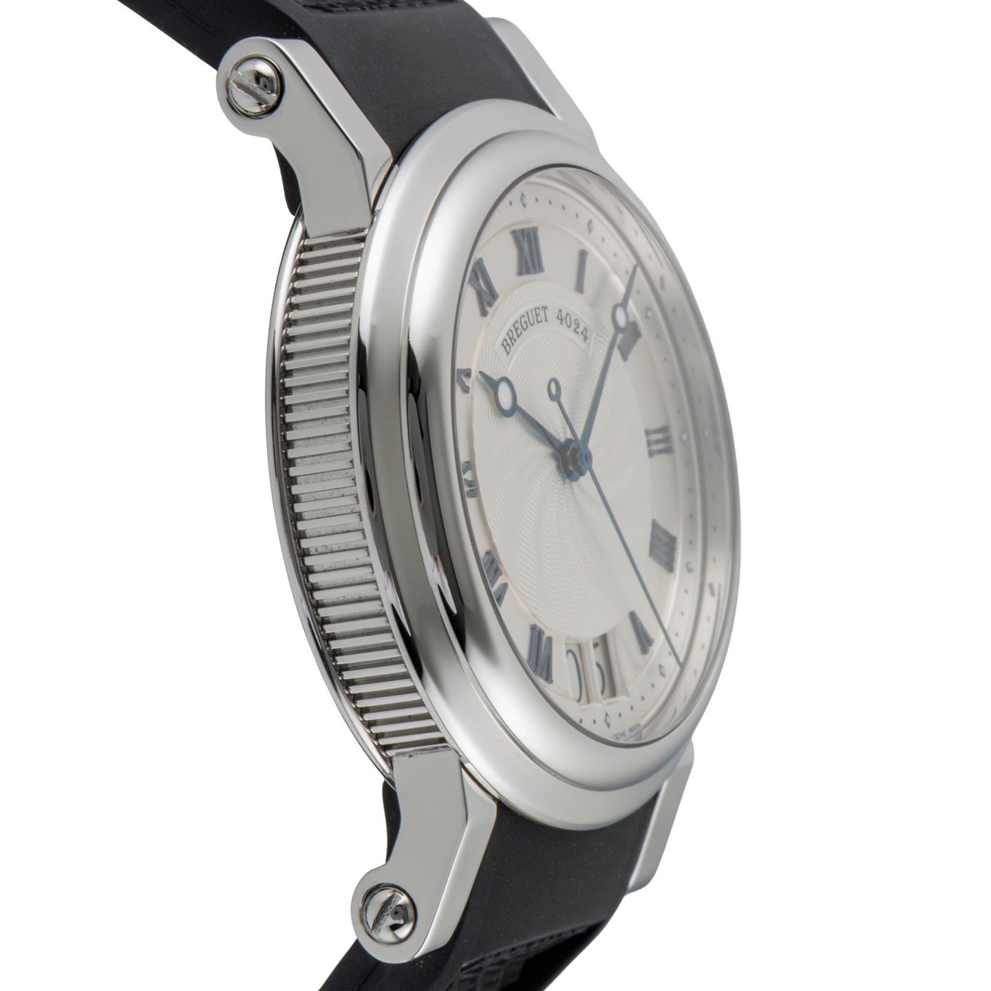 Breguet Marine 5817ST/12/SV0 (Unknown (random serial)) - Silver dial 39 mm Steel case (7/8)