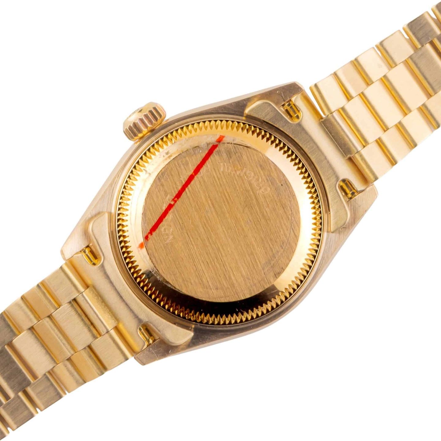 Rolex Lady-Datejust 69178 (1986) - Champagne dial 26 mm Yellow Gold case (4/8)