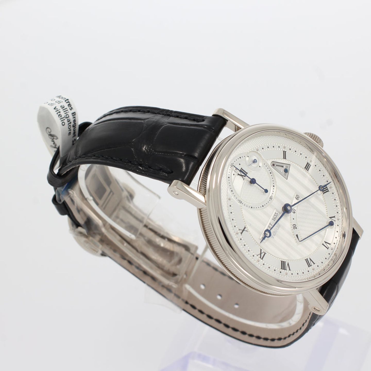 Breguet Classique 7727BB/12/9WU (2025) - Silver dial 41 mm White Gold case (5/5)