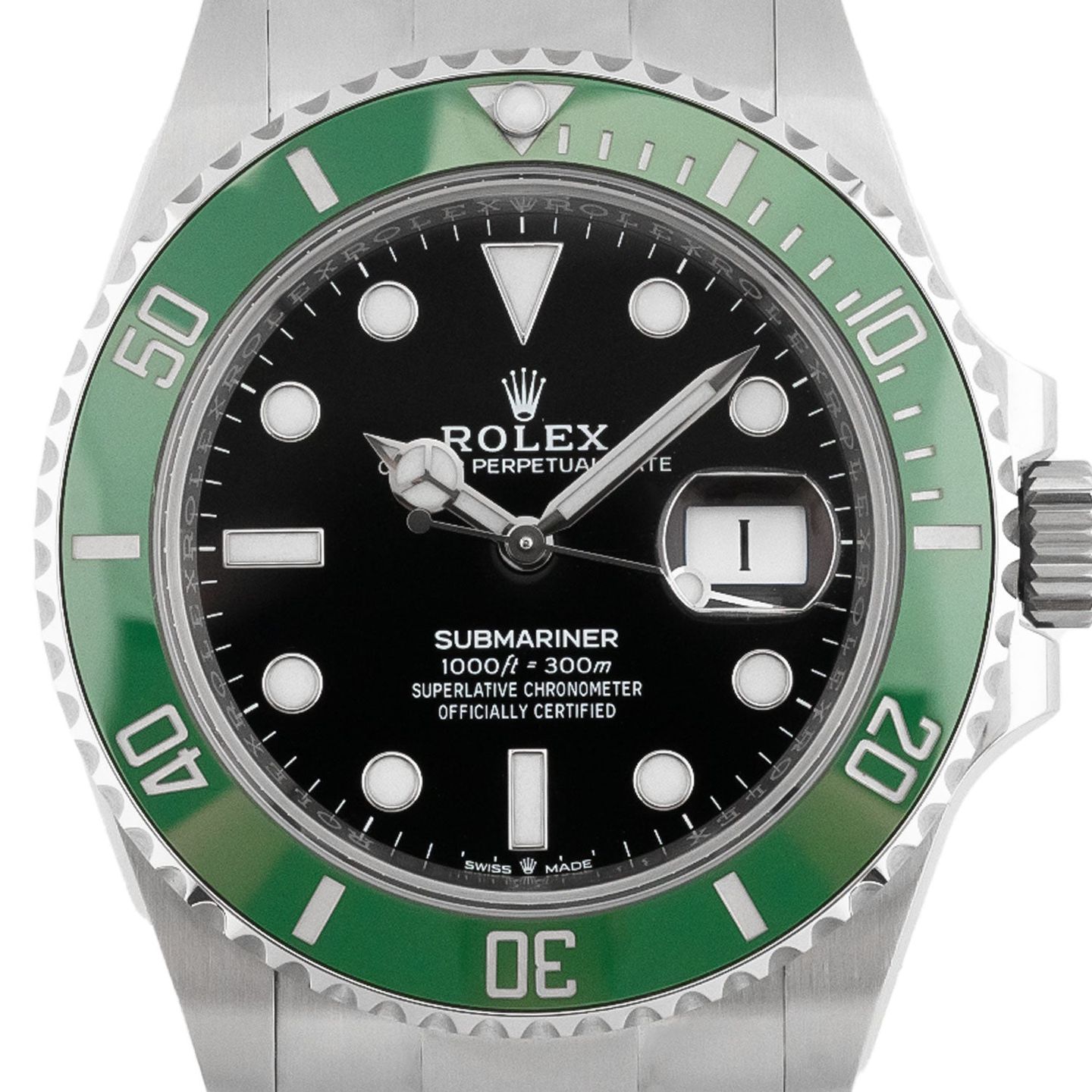 Rolex Submariner Date 126610LV (2020) - Zwart wijzerplaat 41mm Staal (2/5)