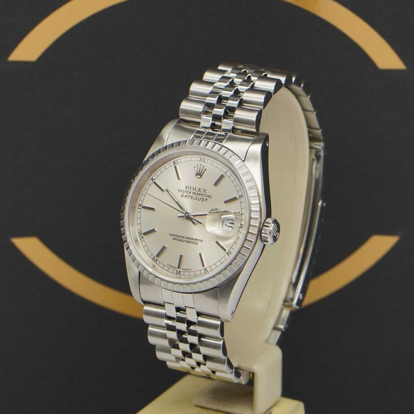 Rolex Datejust 36 16220 (1989) - Silver dial 36 mm Steel case (2/7)