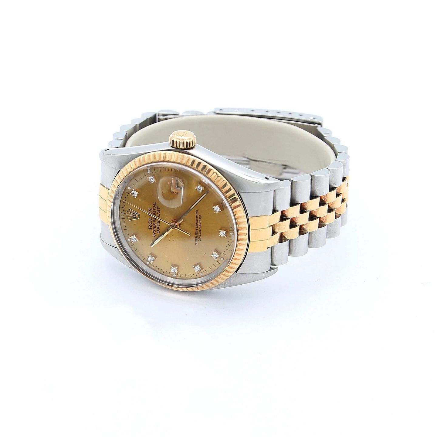 Rolex Datejust 36 16013 (Onbekend (willekeurig serienummer)) - 36mm Goud/Staal (2/5)