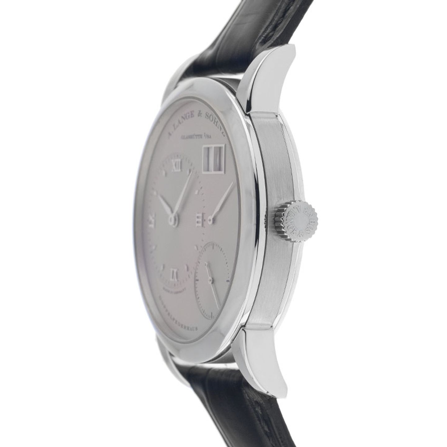 A. Lange & Söhne Lange 1 101.025 (2001) - Zilver wijzerplaat 39mm Platina (4/7)