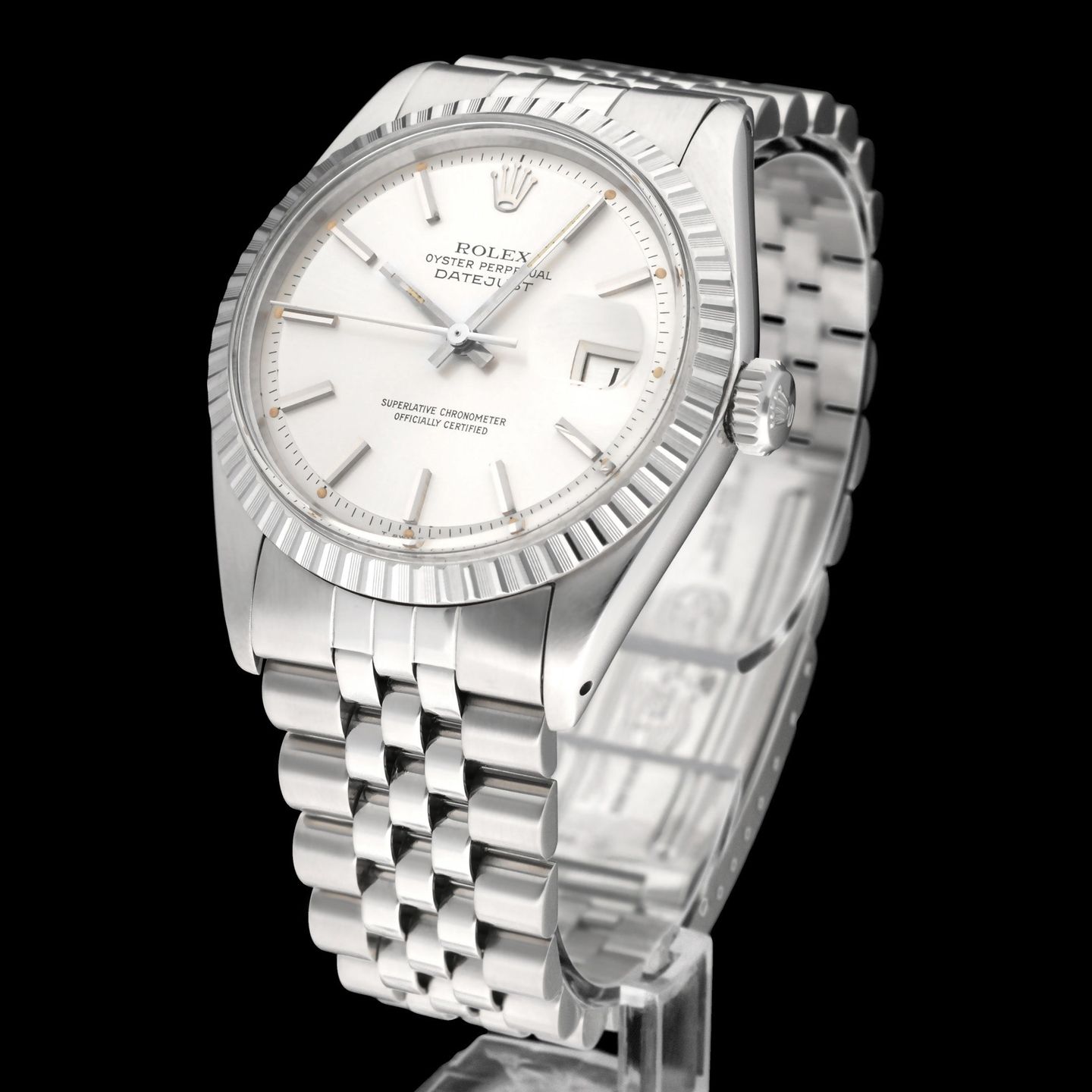 Rolex Datejust 1603 (1978) - Silver dial 36 mm Steel case (2/8)
