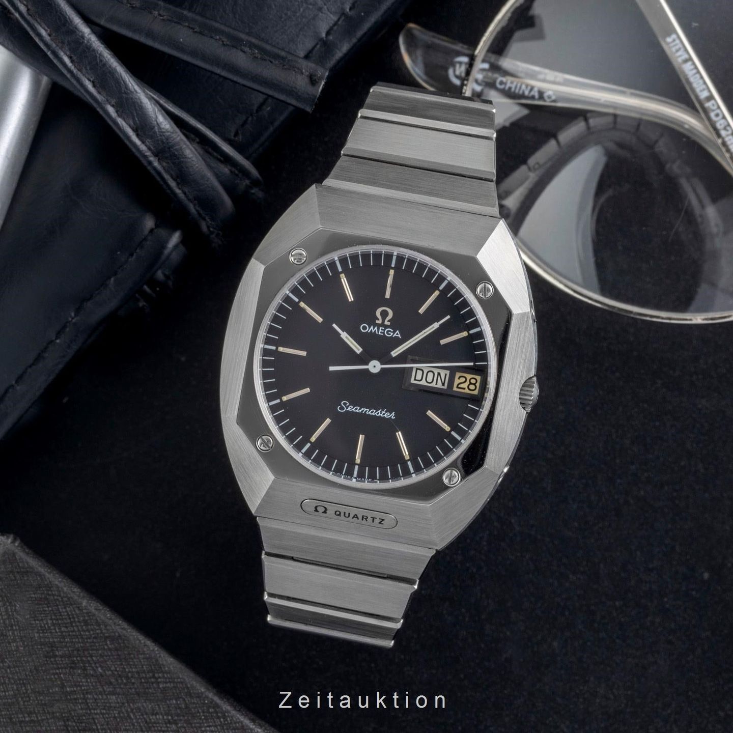 Omega Genève ST 166.0079 (1976) - 41mm Staal (3/8)