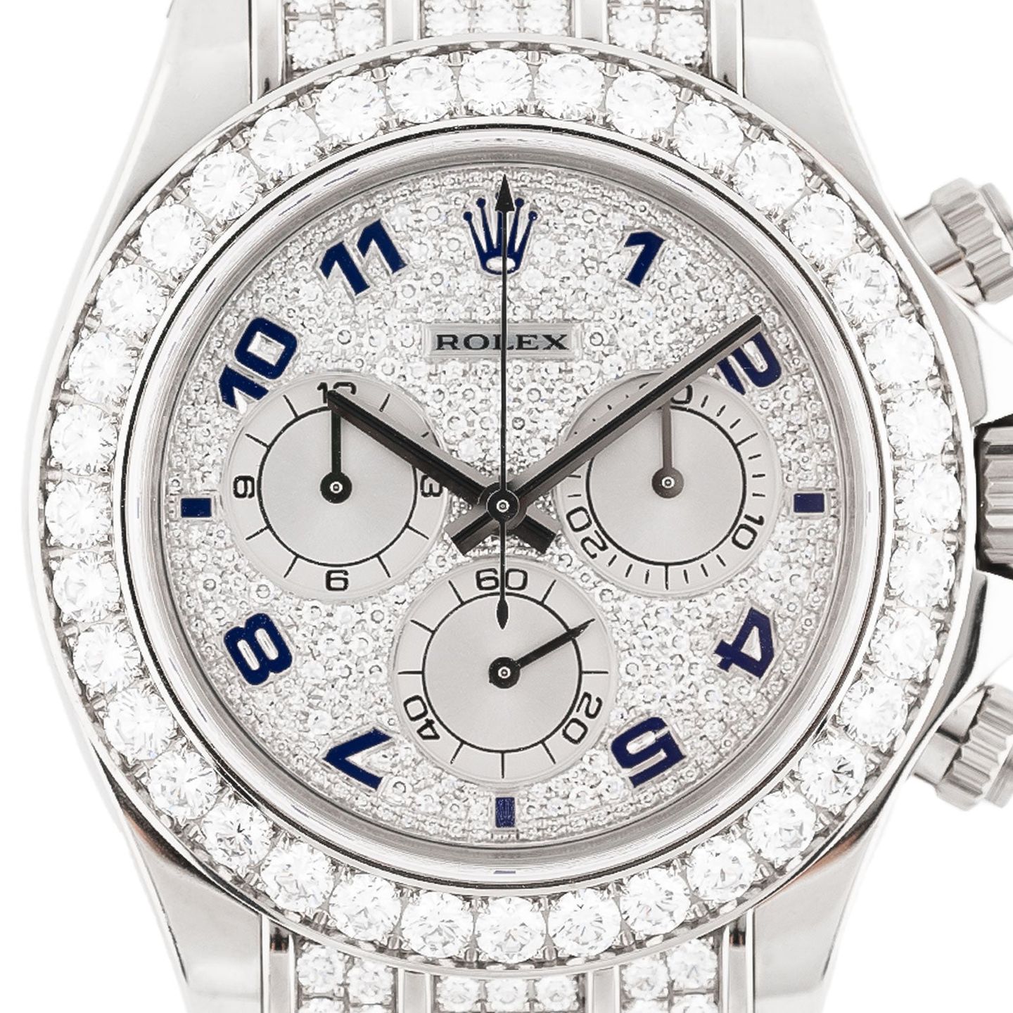 Rolex Daytona 116599RBR (2008) - Diamant wijzerplaat 40mm Witgoud (2/6)