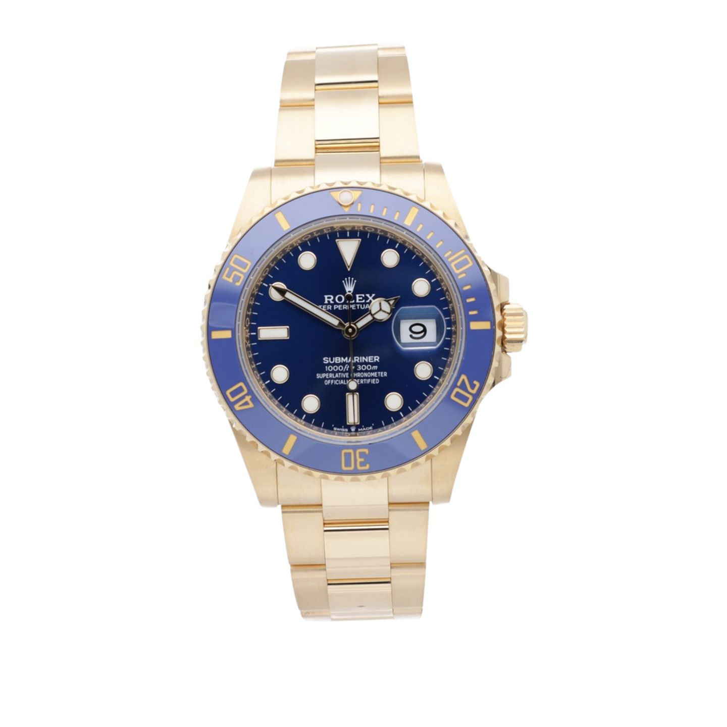 Rolex Submariner Date 126618LB (2024) - Blue dial 41 mm Yellow Gold case (1/7)