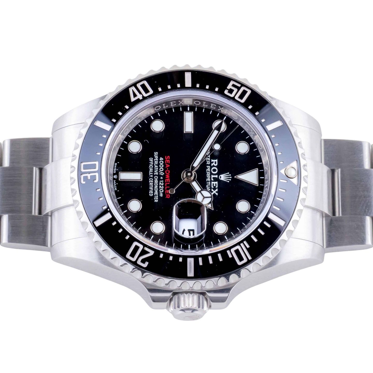 Rolex Sea-Dweller 126600 (2021) - Black dial 43 mm Steel case (6/8)
