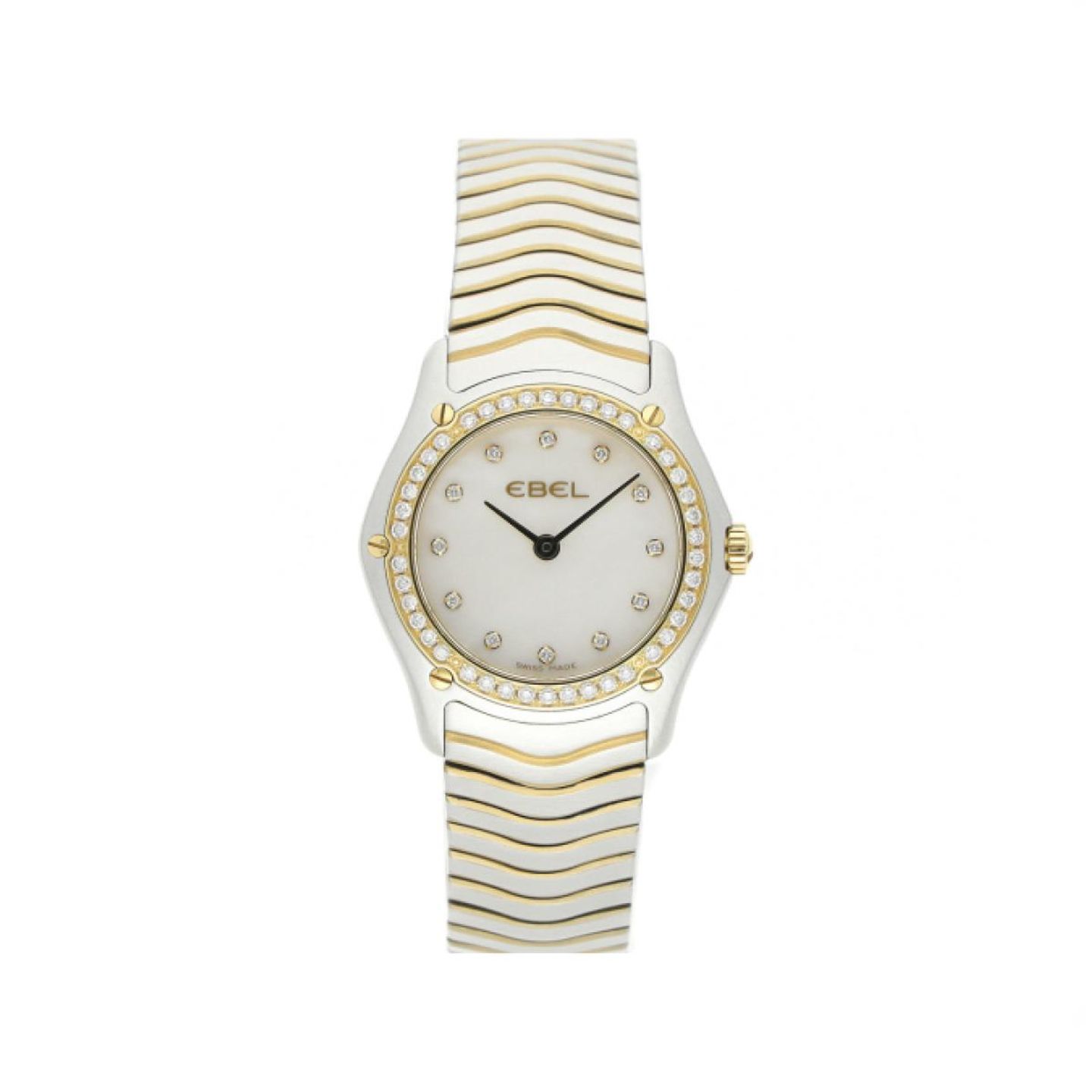Ebel Classic 1215262 (Unknown (random serial)) - Pearl dial 25 mm Gold/Steel case (1/5)