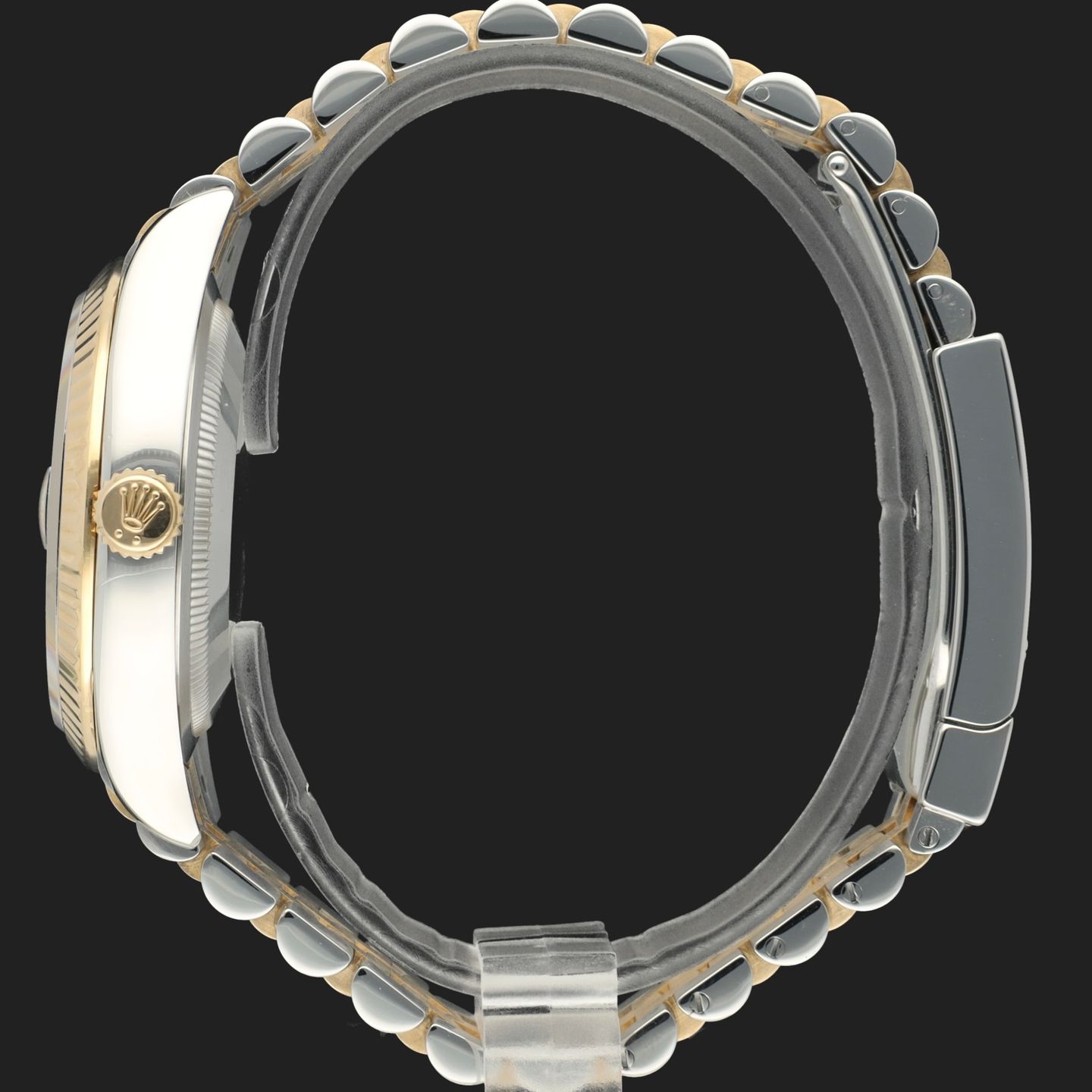 Rolex Datejust 36 126233 (2019) - Champagne dial 36 mm Gold/Steel case (7/8)