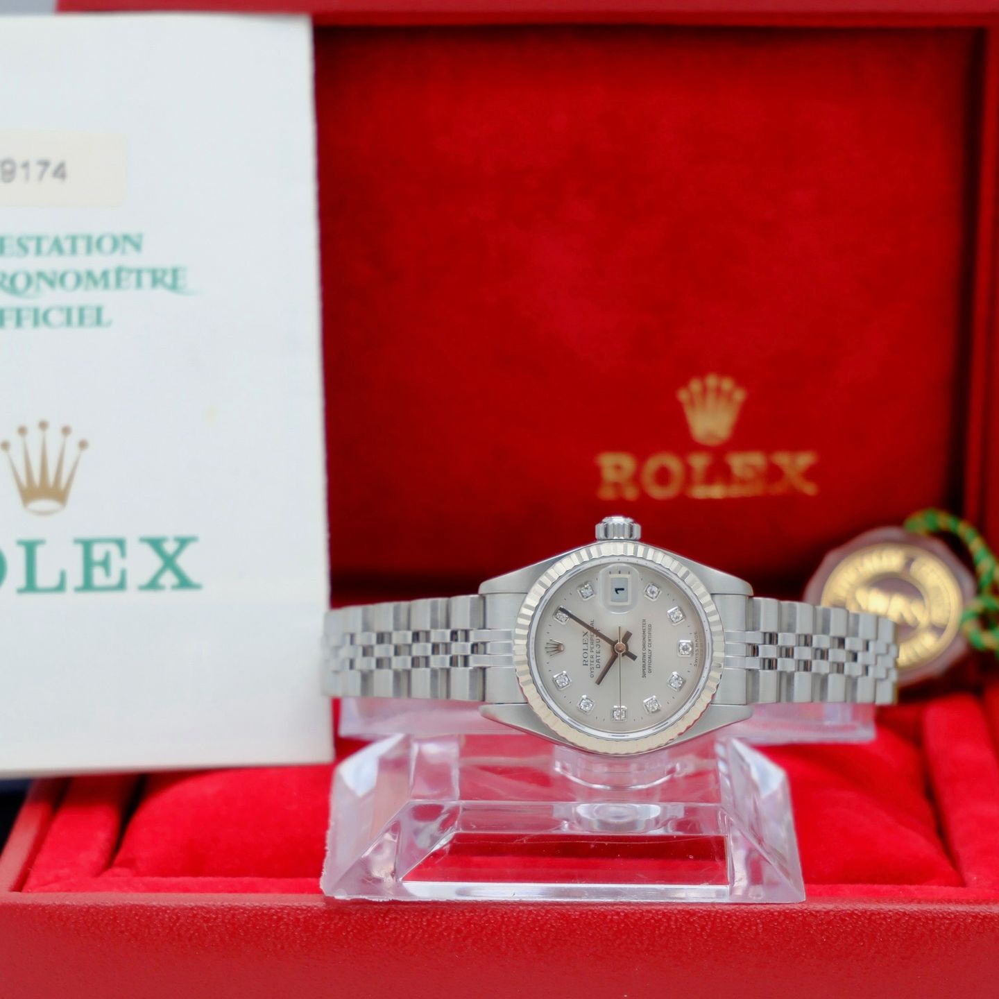 Rolex Lady-Datejust 79174 (2000) - 26 mm Steel case (3/8)