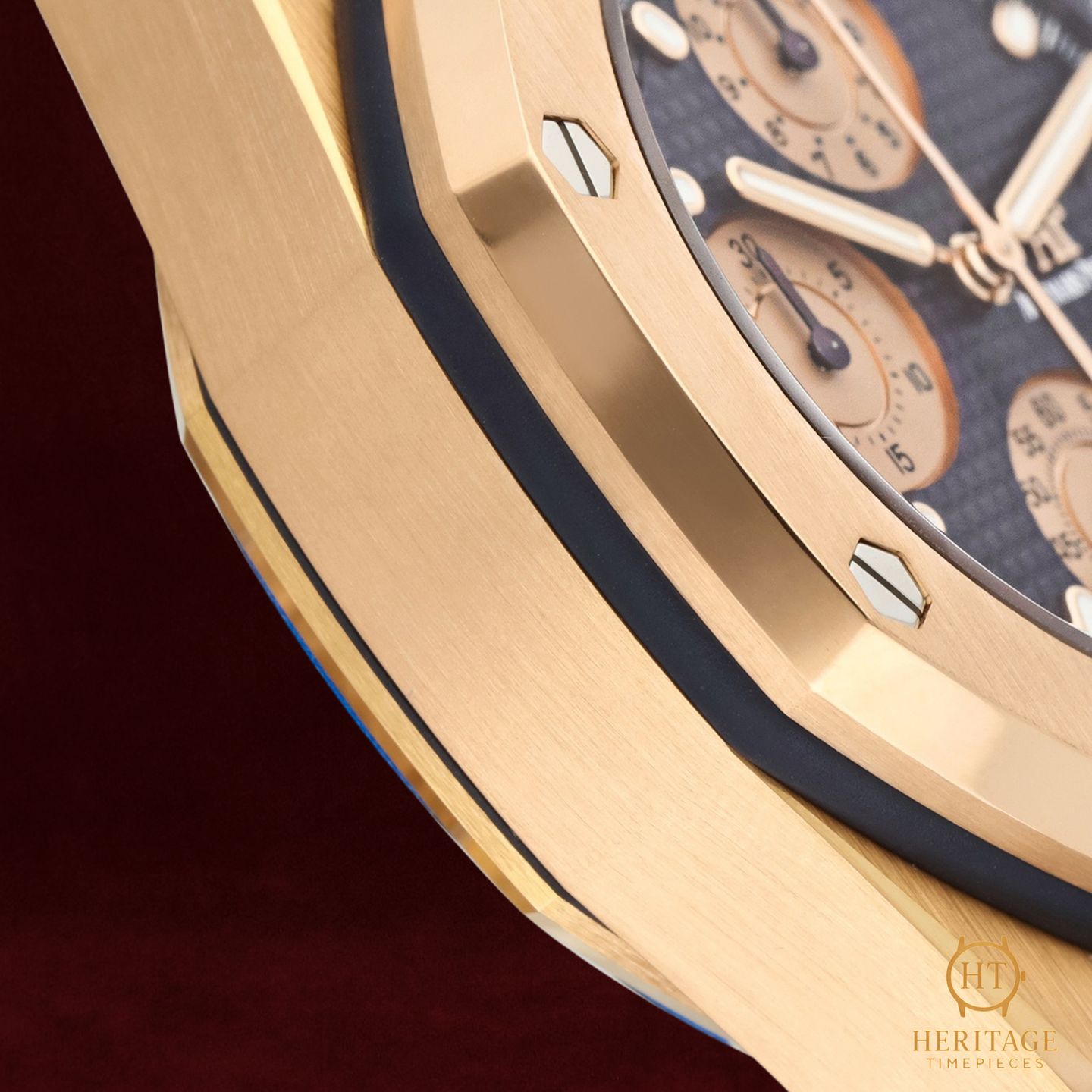 Audemars Piguet Royal Oak Offshore 26238OR.OO.2000OR.01 (2021) - Blauw wijzerplaat 42mm Roségoud (7/8)