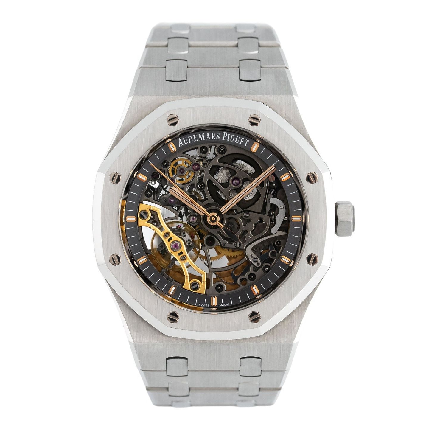 Audemars Piguet Royal Oak Double Balance Wheel Openworked 15407ST.OO.1220ST.01 - (1/7)