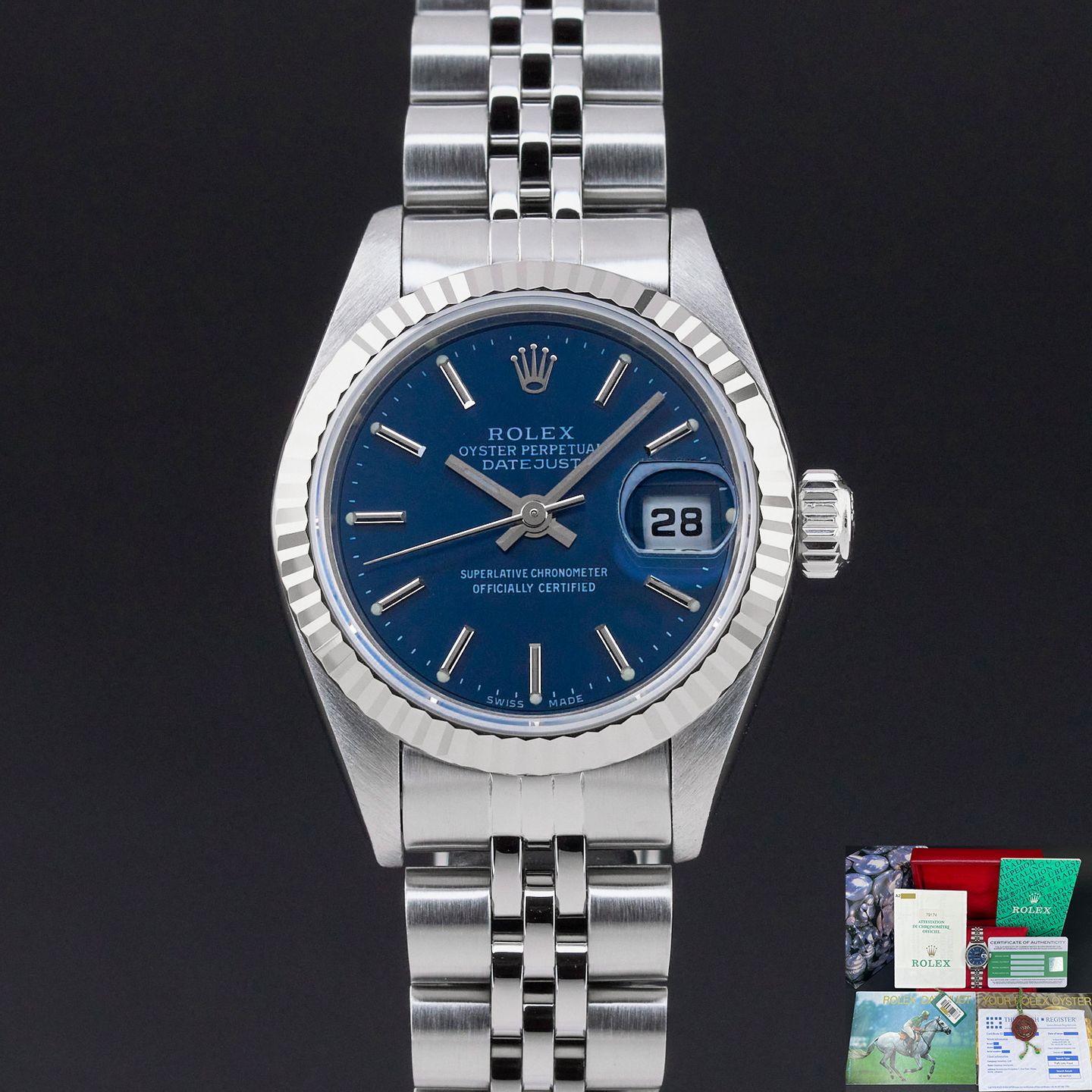Rolex Lady-Datejust 79174 (1999) - 26 mm Steel case (1/8)