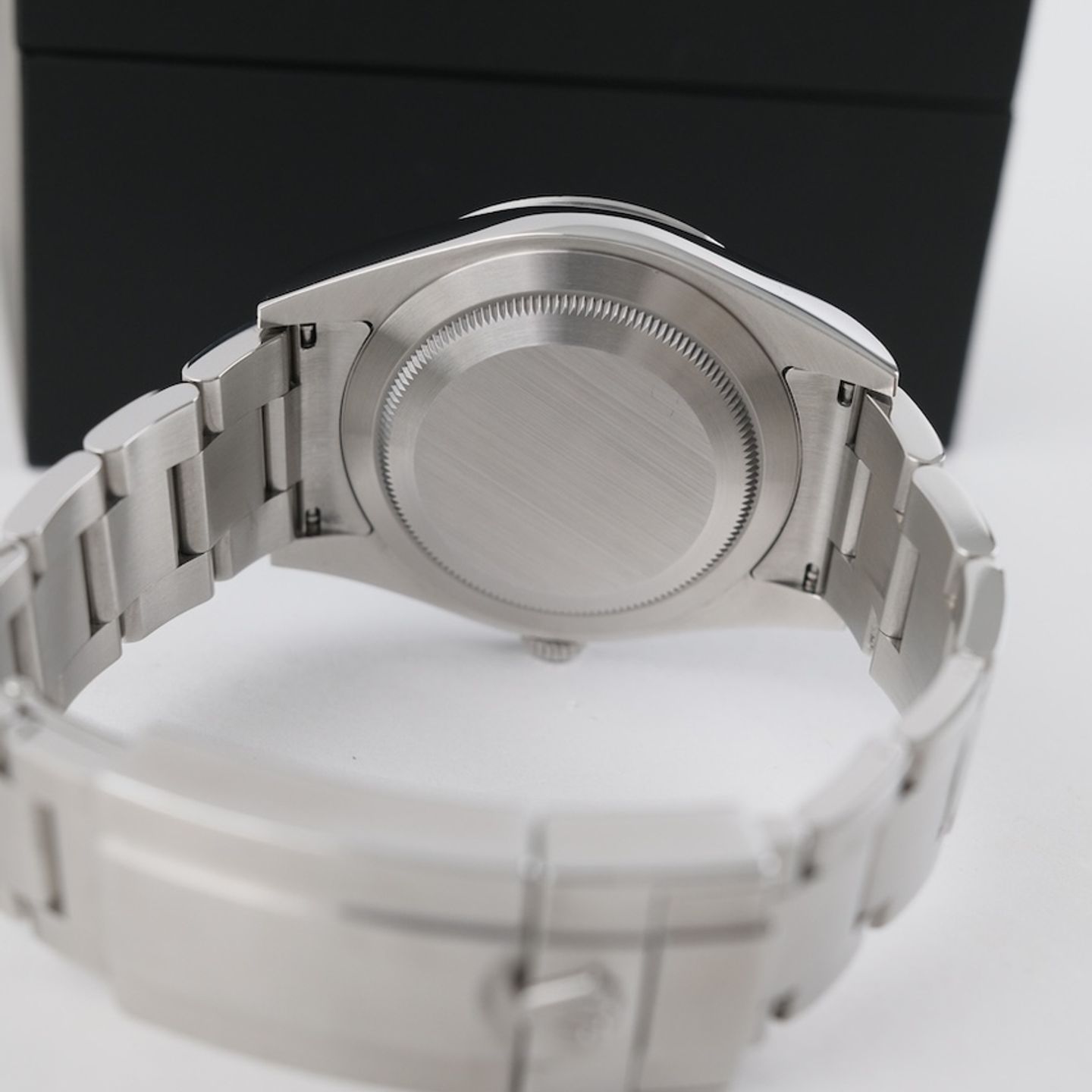 Rolex Explorer 214270 (2017) - Zwart wijzerplaat 39mm Staal (7/8)