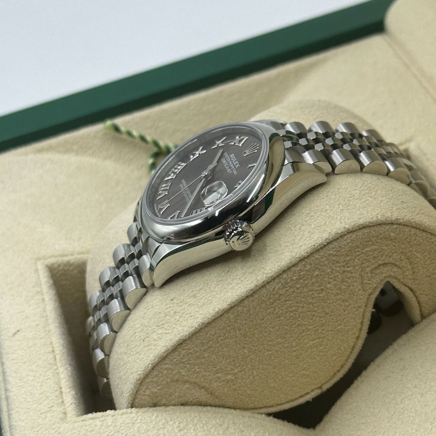 Rolex Datejust 31 278240 (2024) - Grey dial 31 mm Steel case (6/8)