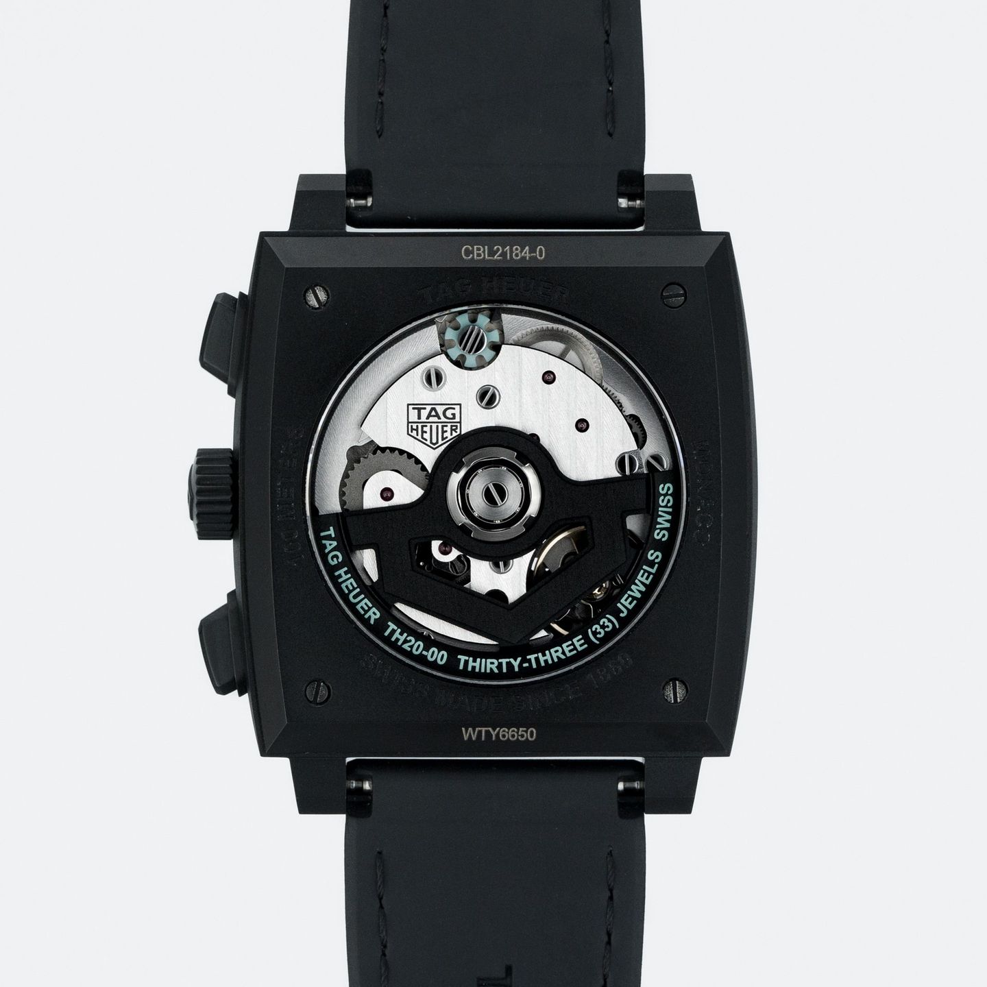 TAG Heuer Monaco CBL2184.FT6236 (2025) - Black dial 39 mm Titanium case (5/8)