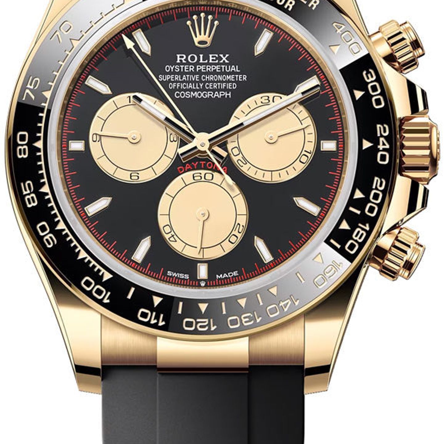 Rolex Daytona 126518LN (2024) - Black dial 40 mm Yellow Gold case (1/1)