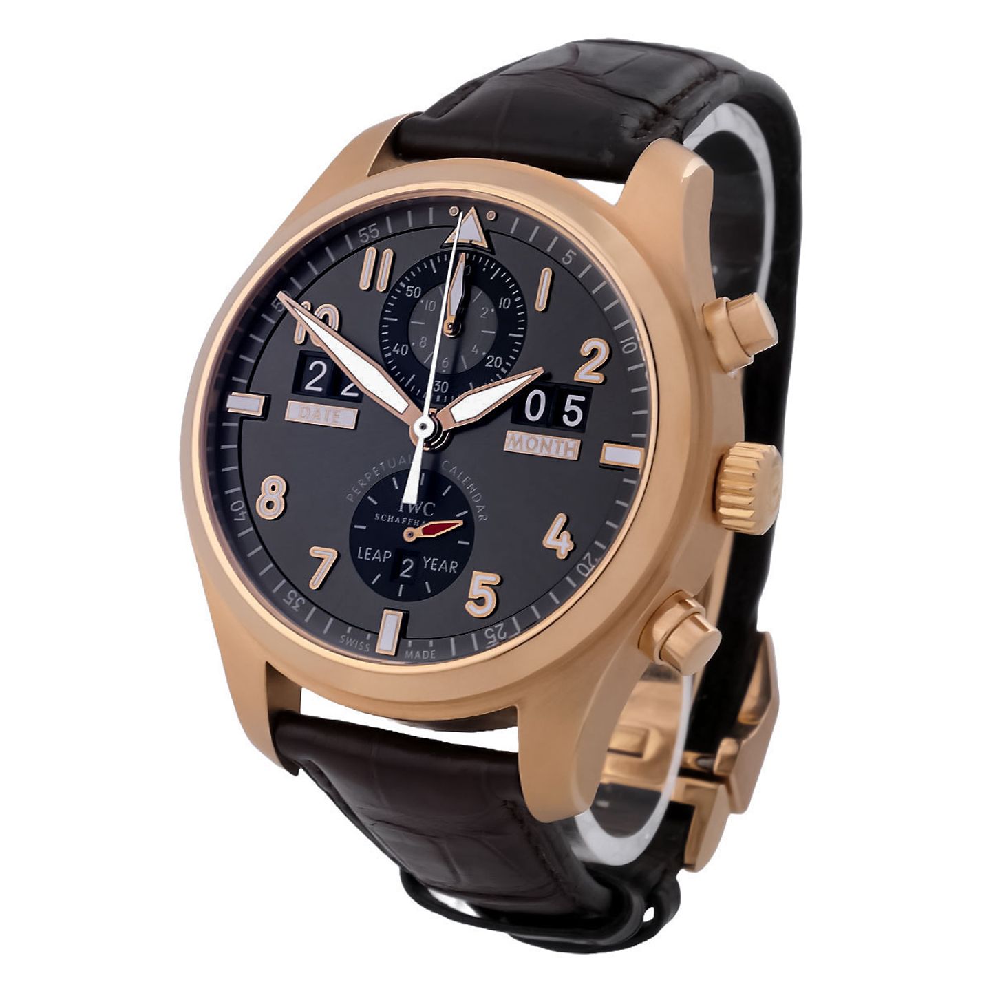 IWC Pilot Spitfire Perpetual Calendar Digital Date-Month IW379103 - (2/8)