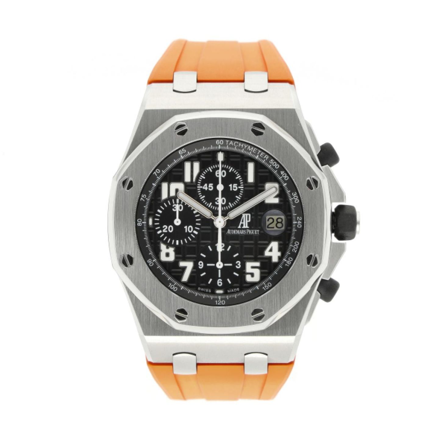 Audemars Piguet Royal Oak Offshore Chronograph 26020ST.OO.D001IN.01.A (2008) - Black dial 42 mm Steel case (1/5)