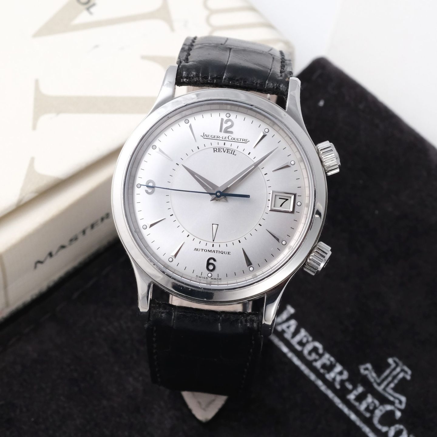 Jaeger-LeCoultre Master Memovox 141.8.97 (2000) - Silver dial 39 mm Steel case (2/8)