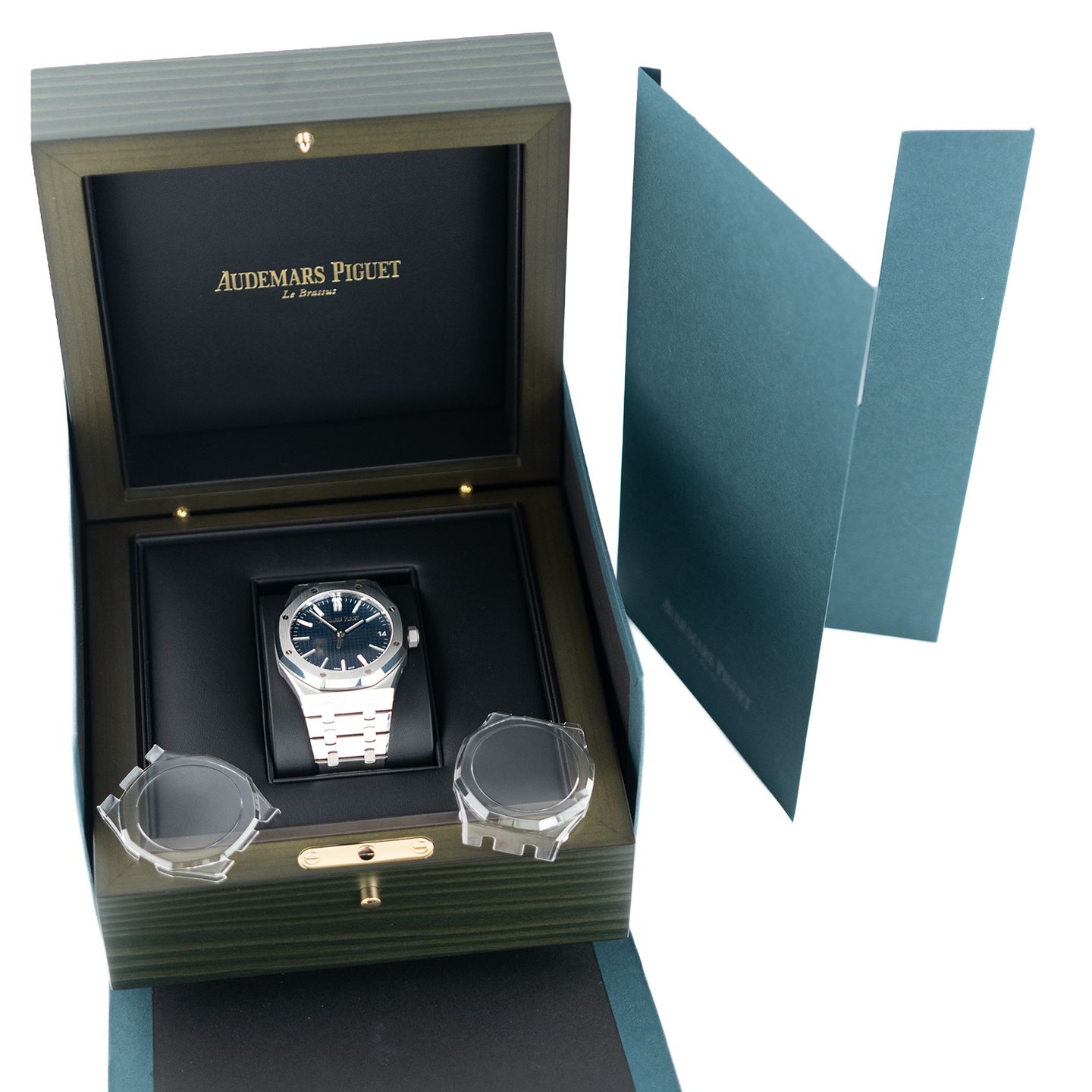 Audemars Piguet Royal Oak Selfwinding 15510ST.OO.1320ST.06 (2026) - Blue dial 41 mm Steel case (8/8)
