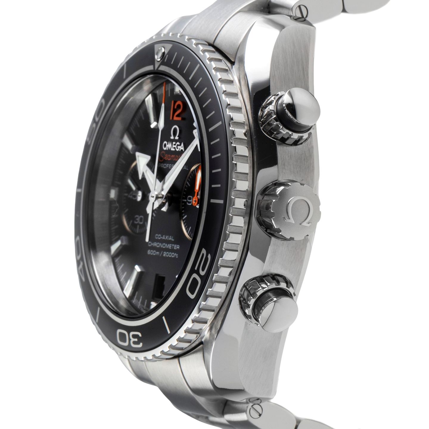 Omega Seamaster Planet Ocean Chronograph 232.30.46.51.01.003 (Unknown (random serial)) - Black dial 46 mm Steel case (6/8)