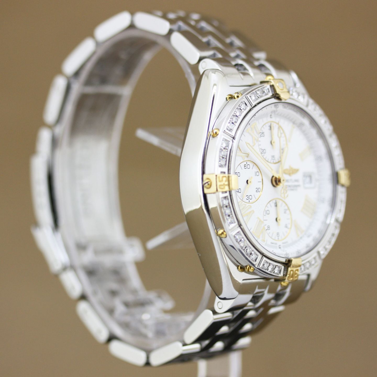 Breitling Crosswind Racing B13355 (2003) - White dial 43 mm Steel case (4/8)