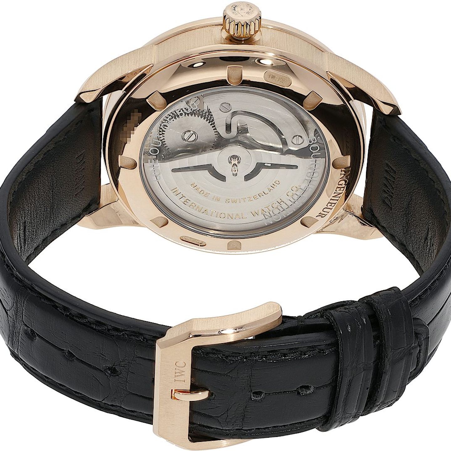 IWC Ingenieur Automatic IW323312 (Onbekend (willekeurig serienummer)) - Bruin wijzerplaat 43mm Roségoud (5/5)