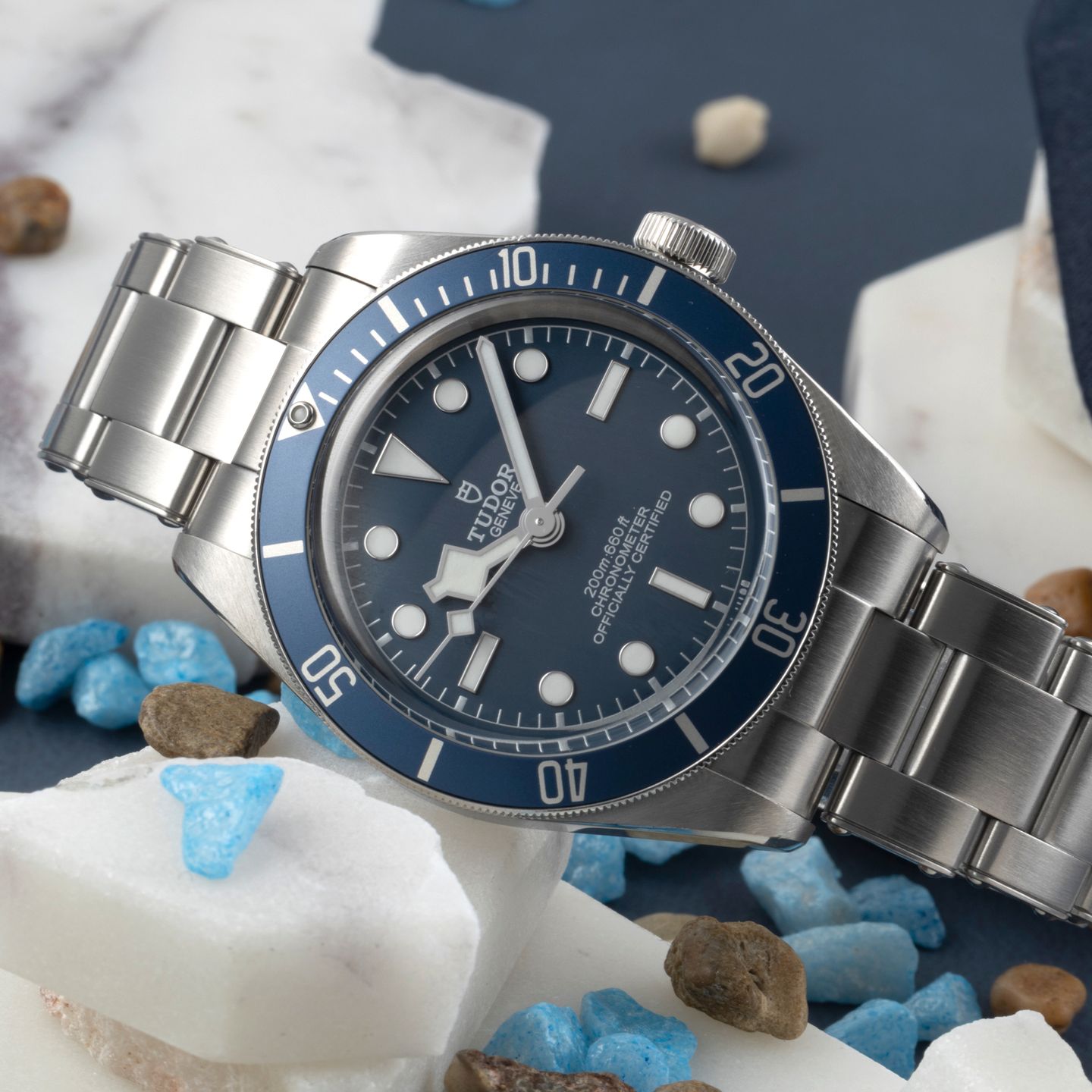 Tudor Black Bay Fifty-Eight 79030B (Unknown (random serial)) - Blue dial 39 mm Steel case (2/8)