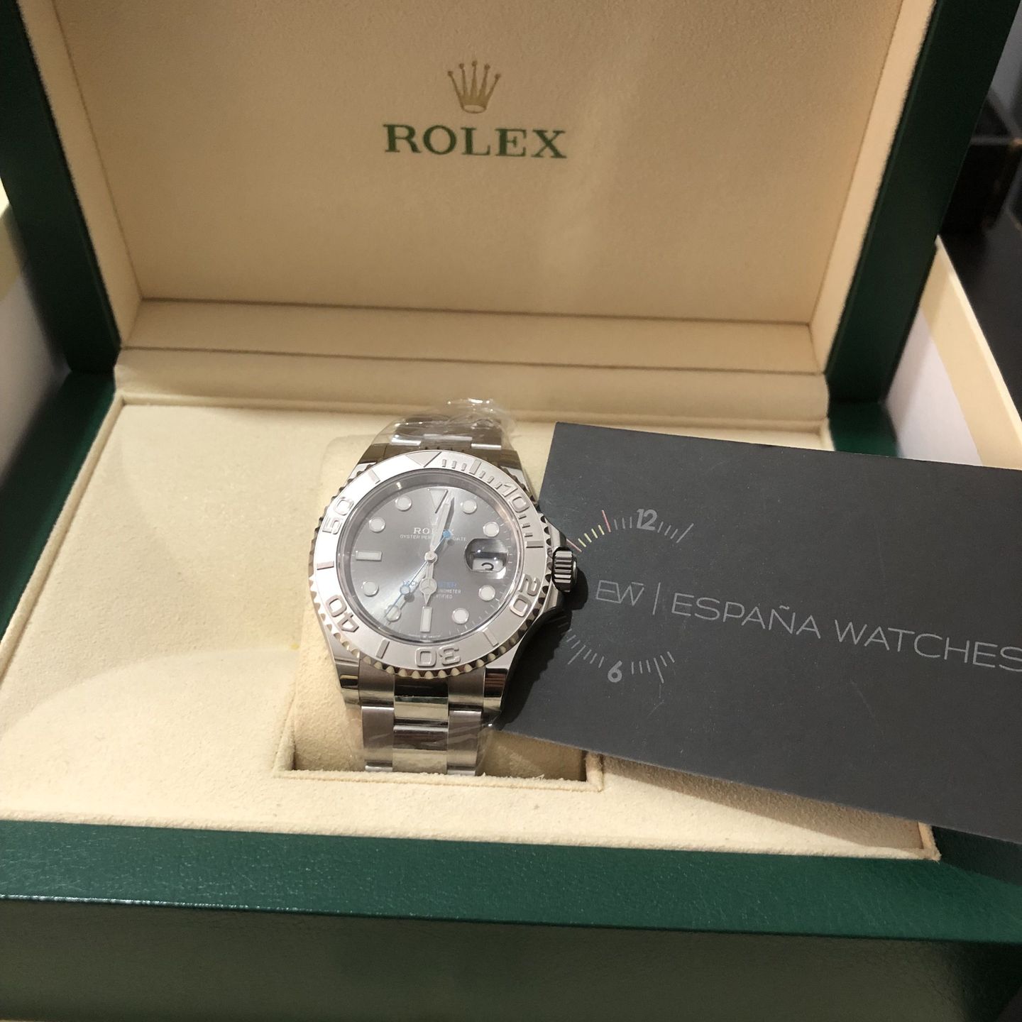 Rolex Yacht-Master 40 126622 (Unknown (random serial)) - Grey dial 40 mm Steel case (7/8)