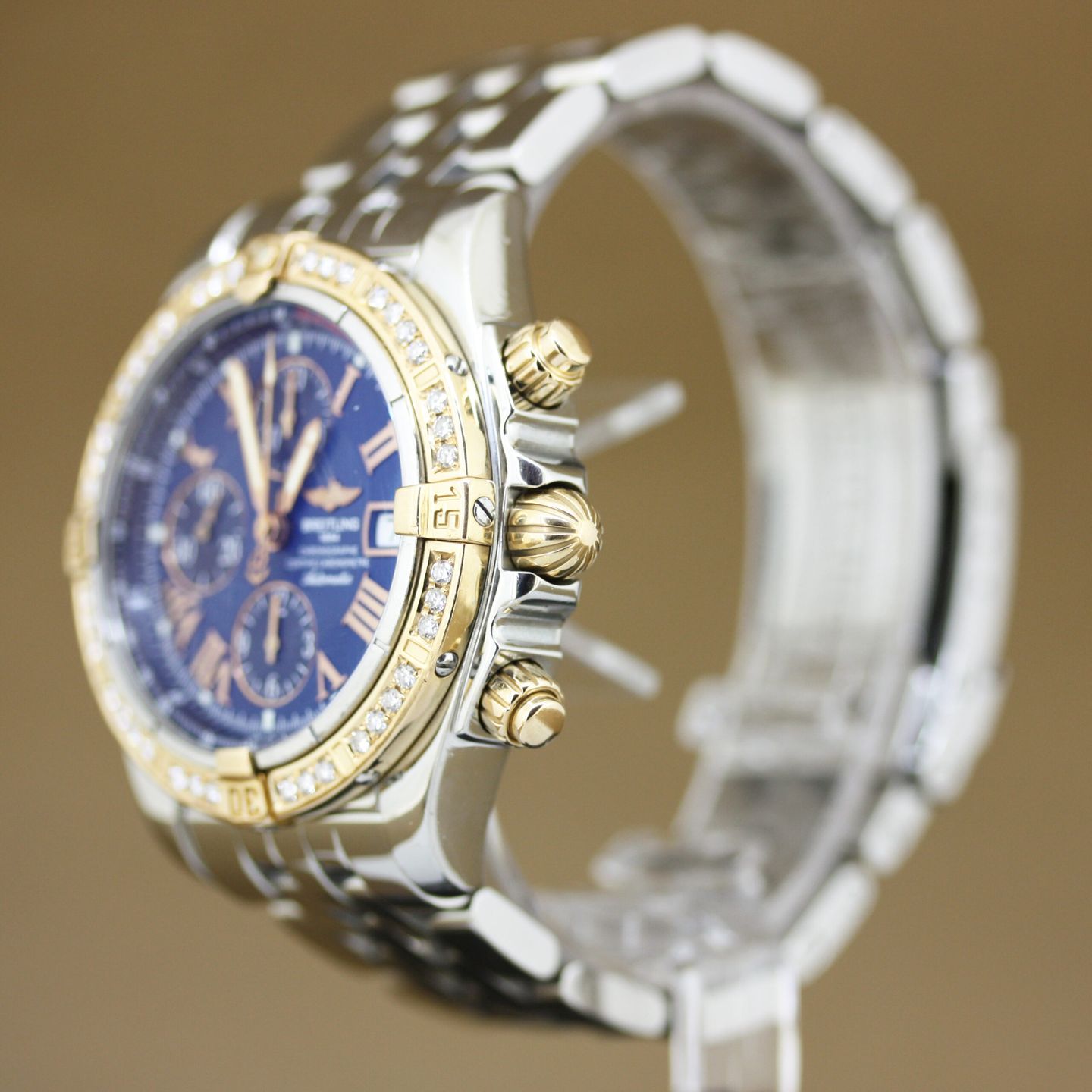 Breitling Chronomat Evolution C13356 (2007) - Black dial 44 mm Steel case (6/8)