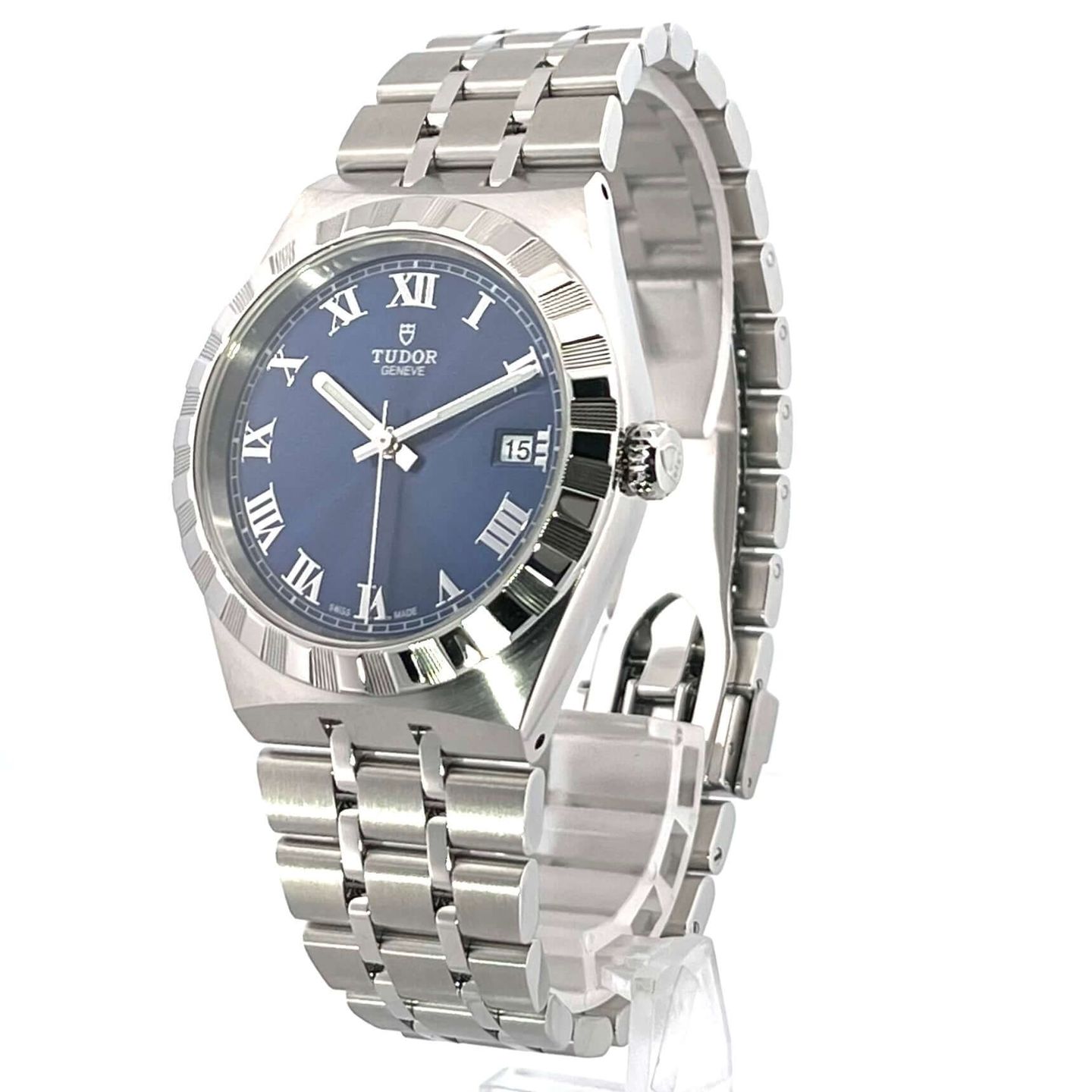 Tudor Royal 28500 (2025) - Blauw wijzerplaat 38mm Staal (3/8)