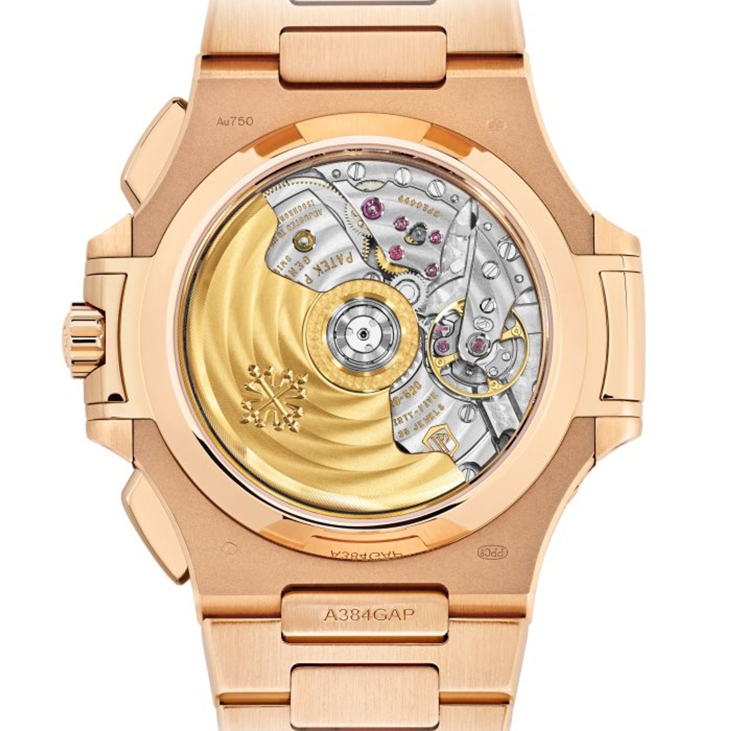 Patek Philippe Nautilus 5980/1R-001 (2023) - Black dial 41 mm Rose Gold case (2/3)