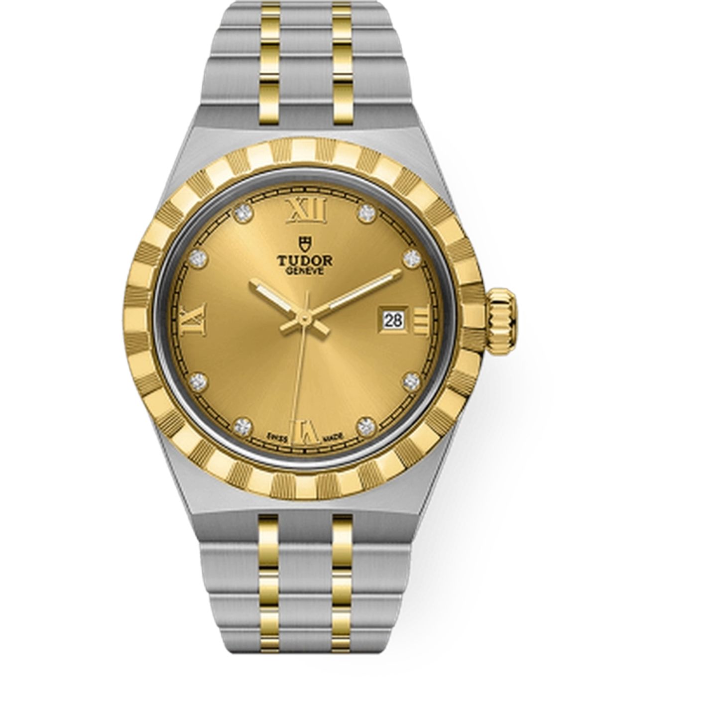 Tudor Royal 28303 (2025) - Champagne wijzerplaat 28mm Staal (1/1)