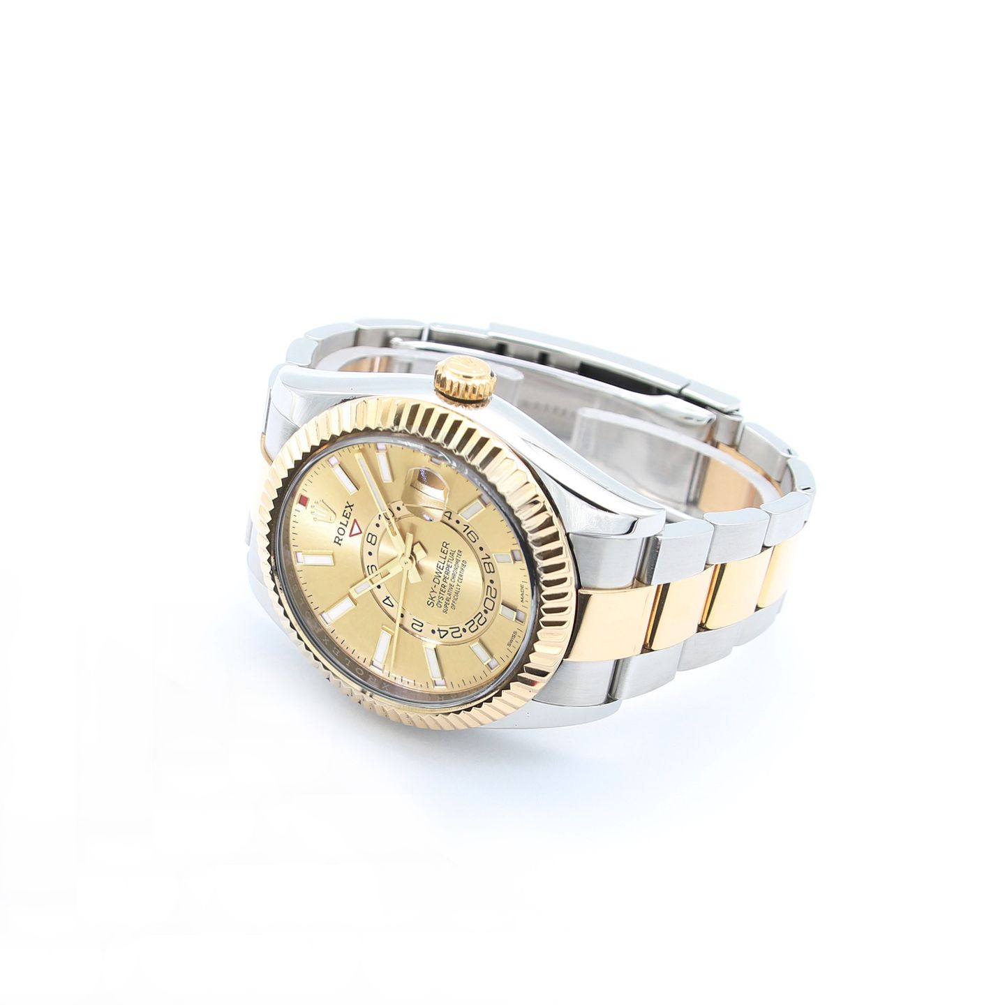 Rolex Sky-Dweller 326933 (Onbekend (willekeurig serienummer)) - 42mm Goud/Staal (5/7)