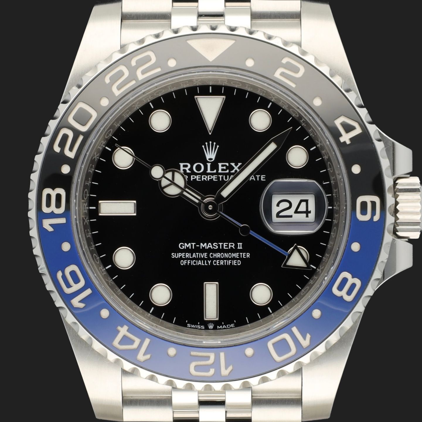 Rolex GMT-Master II 126710BLNR (2019) - Zwart wijzerplaat 40mm Staal (2/7)